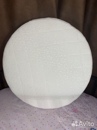 Матрас на круглую кроватку