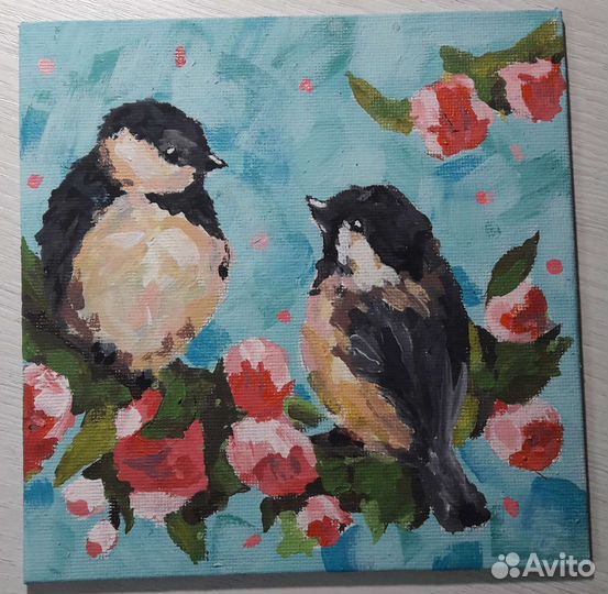 Картина акрилом 