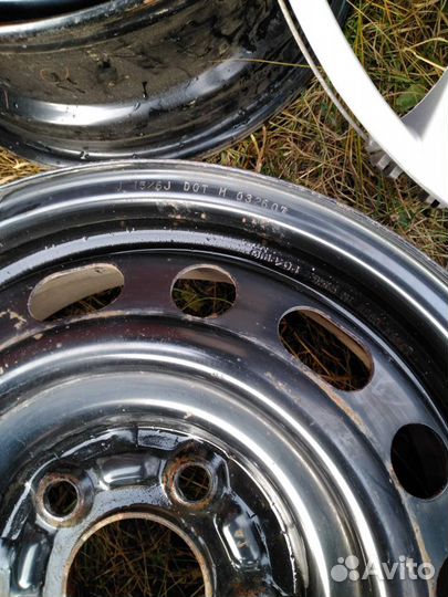 Диски Mazda 3 c колпаками