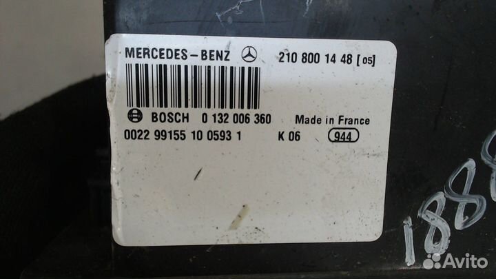 Компрессор центрального замка Mercedes CLK W208, 1