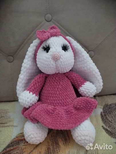 Мягкая игрушка заяц/зайка