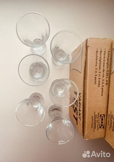 Рюмки стопки IKEA Variant test