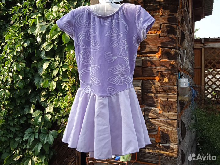 Купальник для гимнастики/ танцев 3-6 лет, балетки