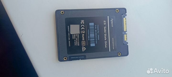 Ssd накопитель Apacer Panther 256 gb