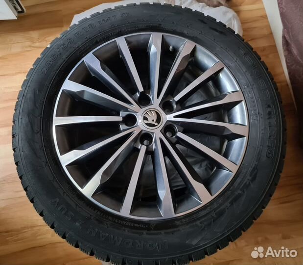 Комплект зимних колес trinity r18