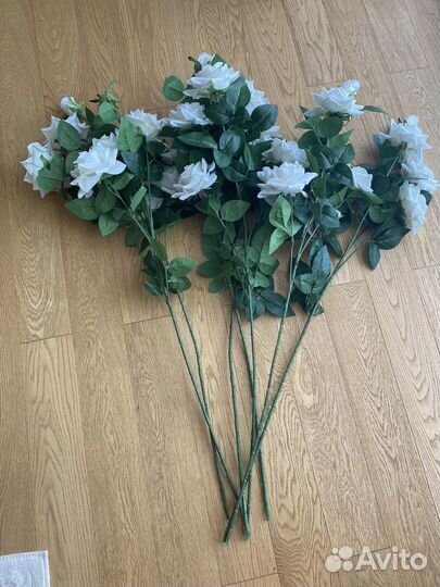 Искусственные цветы розы