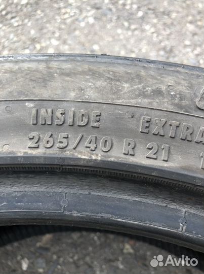 Continental ContiCrossContact UHP 265/40 R21