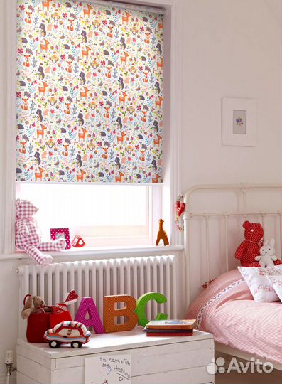 Рулонные шторы в детскую комнату