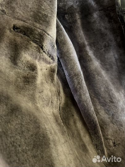 Кожаная куртка мужская 52