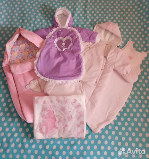 Детские вещи для девочки от 0-11 мес.на все сезоны