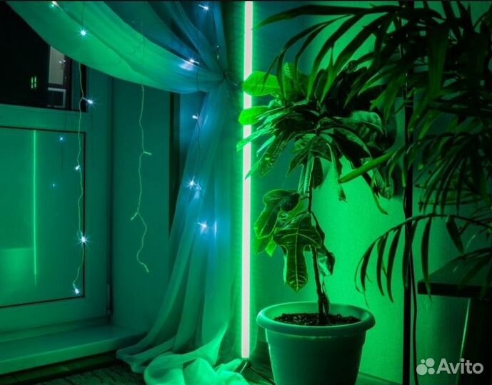 Лампа rgb угловой торшер 220см премиум (гарантия)