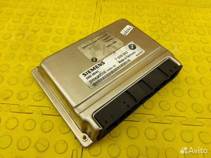 Эбу двигателя Bmw 320I E46 M54B22 2.2 2000