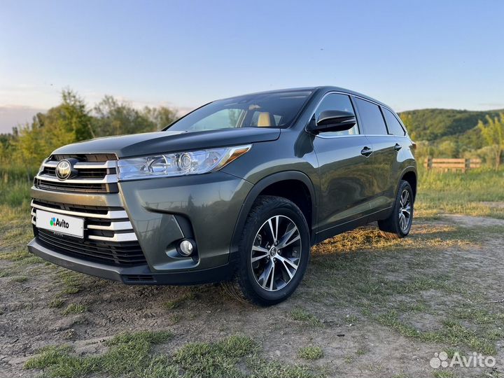 Toyota Highlander 3.5 AT, 2019, 115 000 км