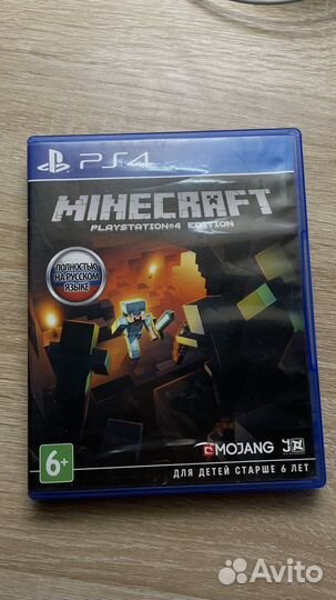 Диски на ps4 minecraft