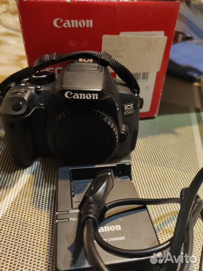 Canon 650d body отличное состояние