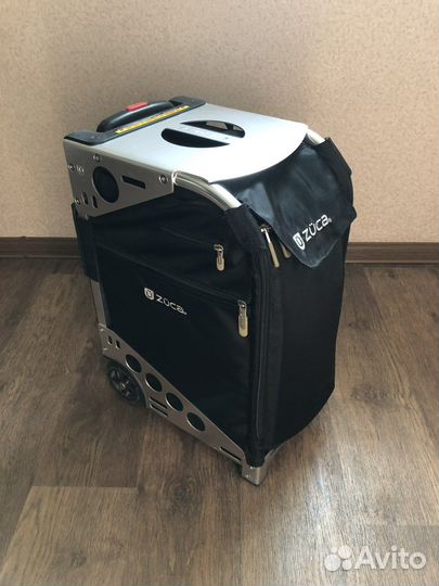 Сумка zuca pro artist black & silver