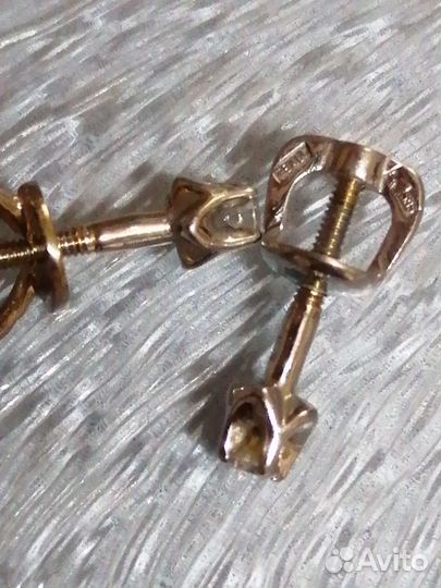 Серьги с бриллиантами