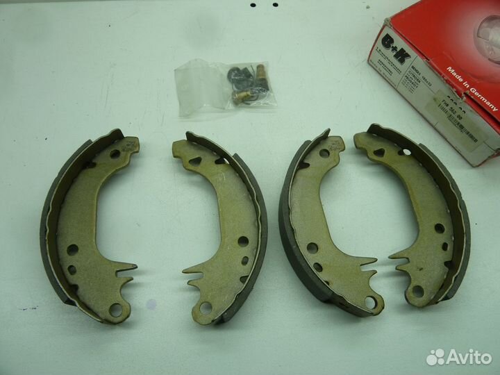 Citroen AX/Saxo,Peugeot 106/205/309 Колодки Задние