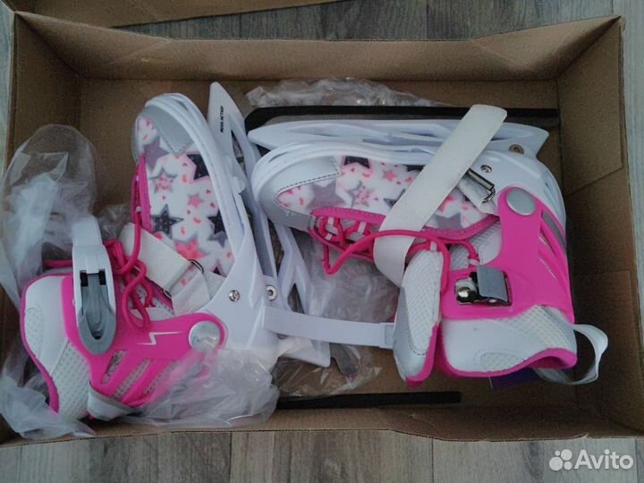 Коньки детские раздвижные
