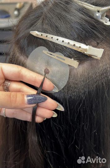 Холодное/горячее наращивание волос/Airtouch