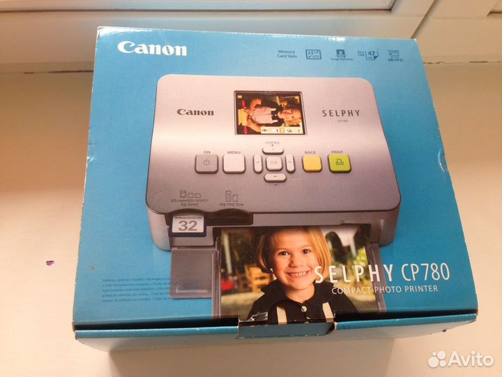 Принтер Canon selphy CP 780 для печати фотографий