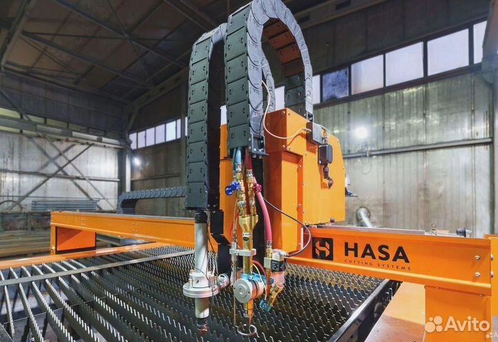 Плазменный станок с чпу по металлу hasa сs-3