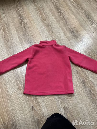 Флисовая кофта для девочки 104