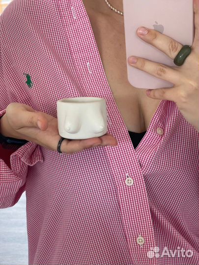 Кашпо - подсвечеик, свеча