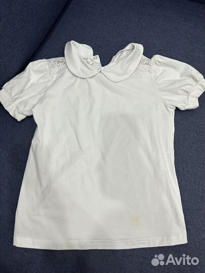 Школьные блузки на девочку 152