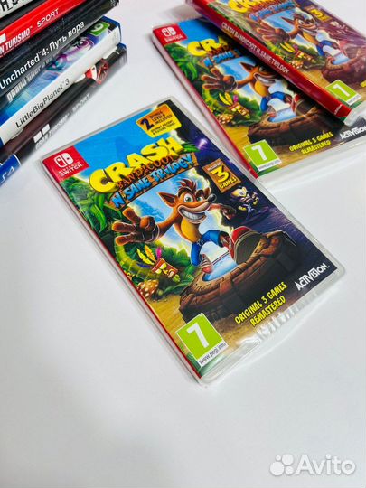 Nintendo Switch Crash Bayndicoot N Sane Trilogy
