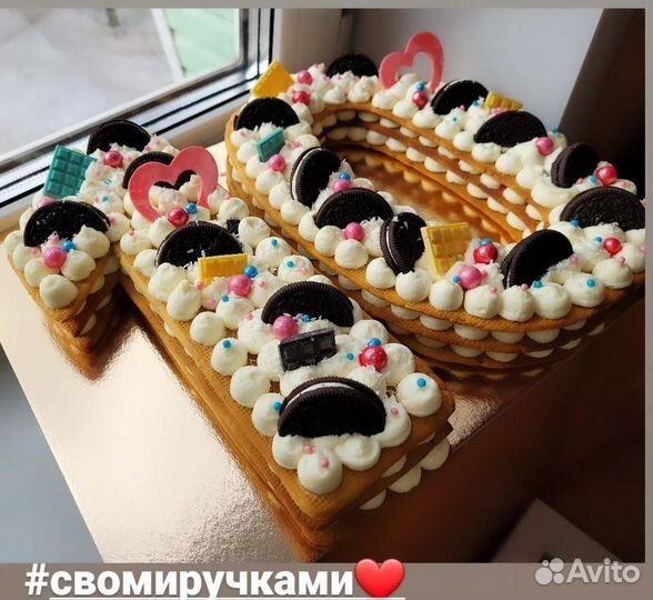 Торт цифра на заказ
