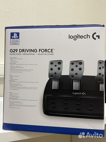 Руль Sony Plastation