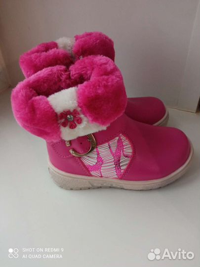 Сапожки для девочки