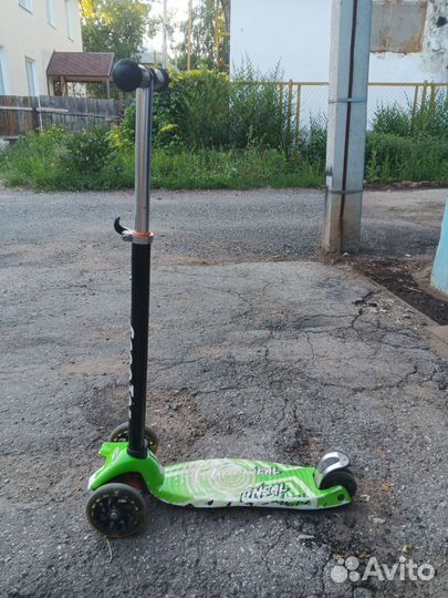 Самокат детский трехколесный бу