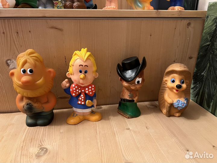 Резиновые игрушки СССР, пищалки