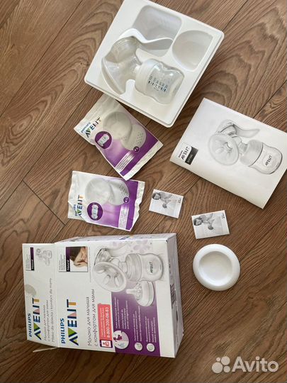 Молокоотсос avent ручной
