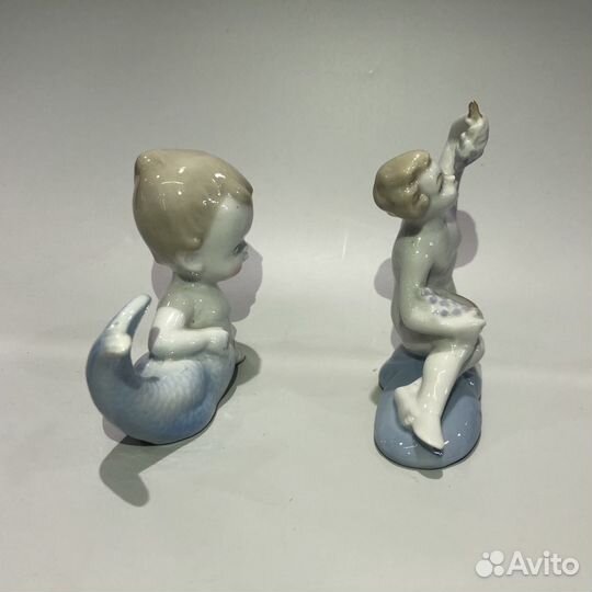 Фарфоровые статуэтки. Пупсы. гдр