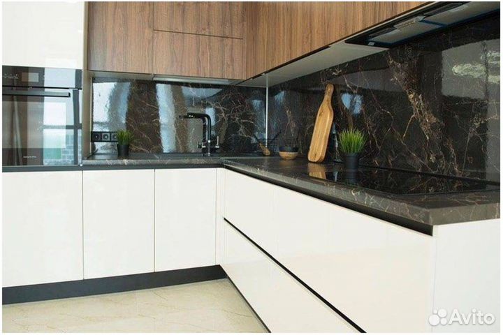 Угловая кухня на заказ Мойка в подарок