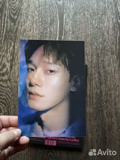 Лентикулярная открытка Чен из EXO (exist)