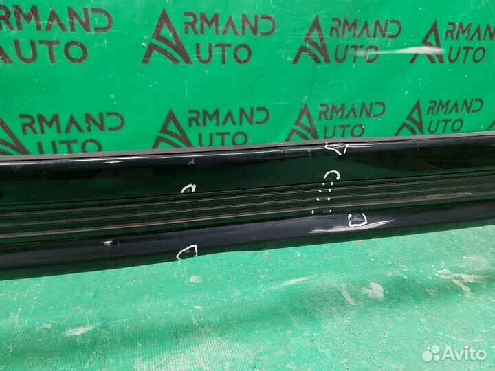 Юбка бампера задняя Toyota Land Cruiser 200