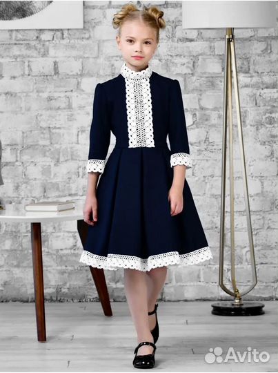 Платье Alisia fiori р. 122-128 школьная коллекция