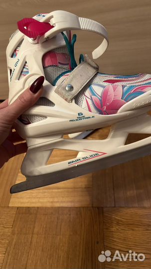 Коньки раздвижные для девочки 31-36