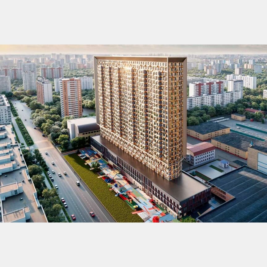 1-к. апартаменты, 32,4 м², 7/28 эт.