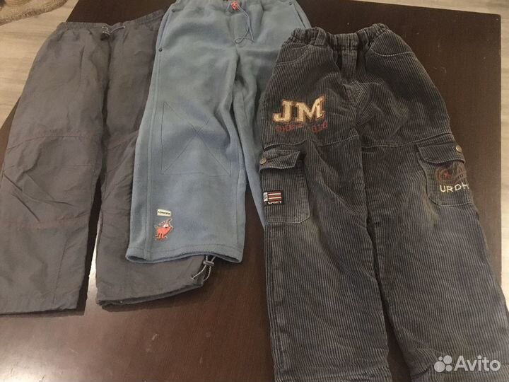Вещи на мальчика пакетом р.122-128