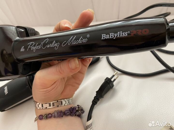 Электрощипцы BaByliss Pro Miracurl и утюжок Vitek