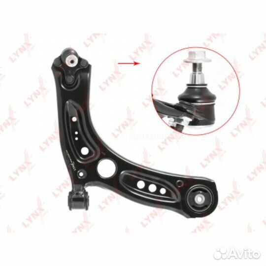 Lynxauto C5699R Рычаг подвески нижний перед прав