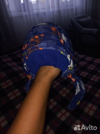 Шапка ушанка детская 52-54