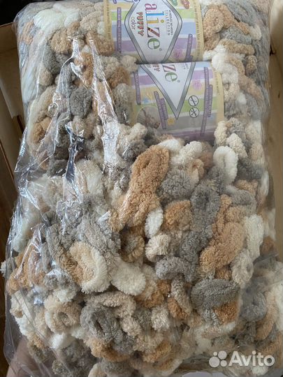 Пряжa Alize puffy