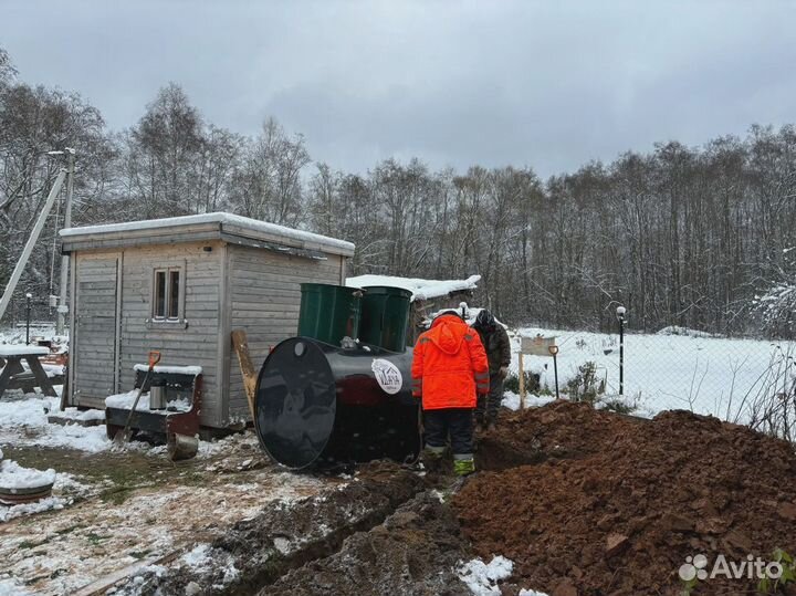 Автономная канализация септик под ключ