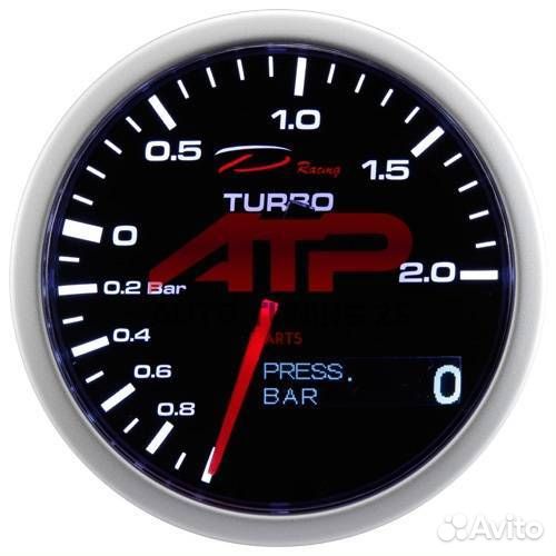 Датчик Depo Racing - Буст/давление - 60mm 2 в 1 (ч